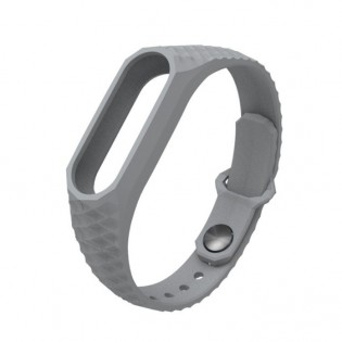 Ремешок для Xiaomi Mi Band 2 wristband Aurora anti-off Gray